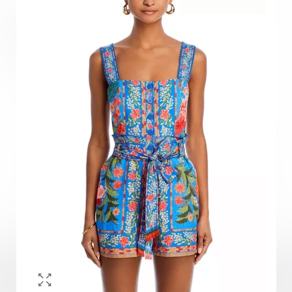 FARM Rio Stitched Garden Romper - Picture 7 of 13